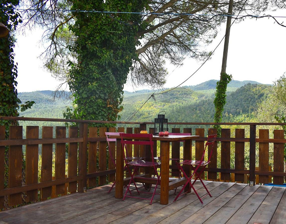 Podere di Maggio - Glamping tent 3 Santa Fiora Bagian luar foto